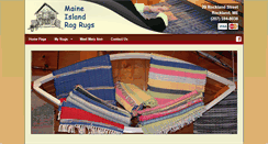 Desktop Screenshot of maineislandragrugs.com